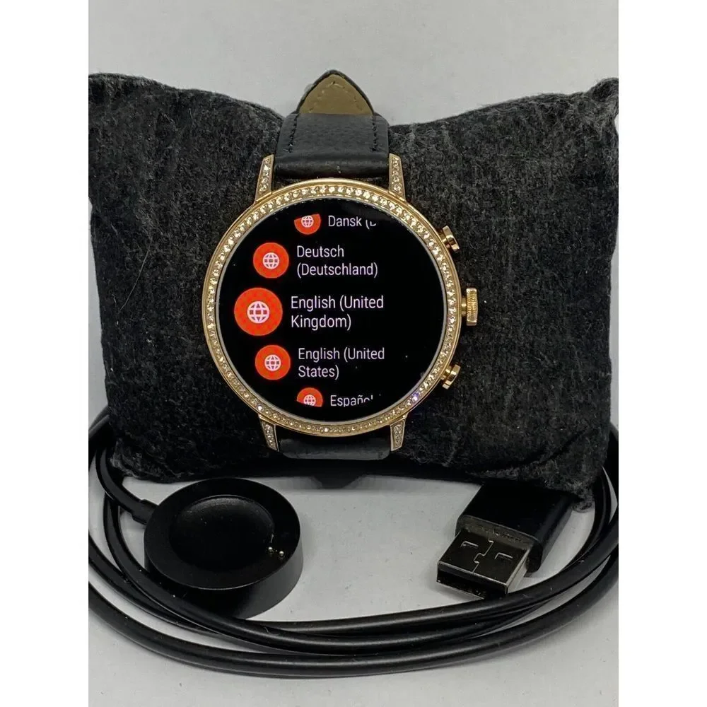 Fossil Gen 4 Authentic Digital Dial Smart Watch Custom Band FTW6011 LT441